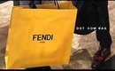 Vlog: FENDI DOT COM BAG!