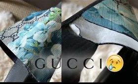 WHAT HAPPENED TO MY GUCCI SHOES  :(