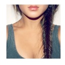 Messy Fishtail & Coral Lips