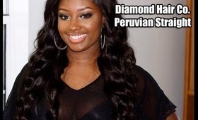 Virgin Peruvian Straight Hair Extensions | Diamond Hair Company