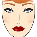 Lucille Ball Inspired Digital Facechart