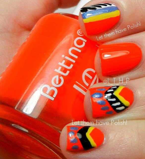 A different take on Tribal nails | Cristina LTHP F.'s ...