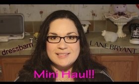 Dress Barn & Lane Bryant Mini Haul