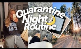 my *real* night routine in quarantine