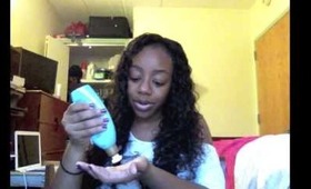 CoWashing and Diffusing my Brazilian Curly Hair By Belle Bree