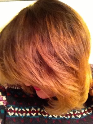 This is my ombré for my shorter haired girls :)