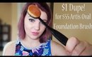 $1 Dupe for $55 Artis Oval Foundation Brush