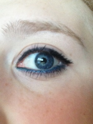 A pop of color on the lashline. You can use whatever color you like! :)