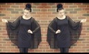 Outfit of the Day - Sheer Batwing Dress!