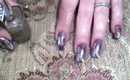 ~ Nail Art ~ Request From ILuvNails92 ~ Pretty In Purple ~
