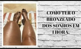 COMO TER O BRONZEADO PERFEITO EM POUCOS MINUTOS