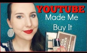 More Makeup - YOUTUBE Made Me Buy It | Hyped Makeup I Bought Because of Youtube