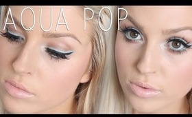 Chit Chat Getting Ready ♡ Pop Of Color ♡ Shaaanxo - Aqua/Turquoise Liner