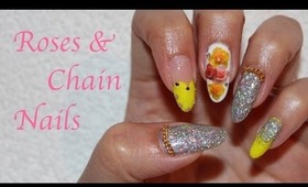 Roses & Chain Nails