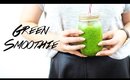 Green Smoothie | Banana, Mango, Spinach & More ♡