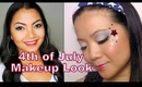 4th of July Makeup Look with DivaMakeupQueen