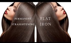 Permanent Hair Straightening or Flat Iron ???