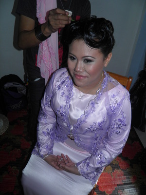 Makeup done by: Fatin
Cousin's Engagement