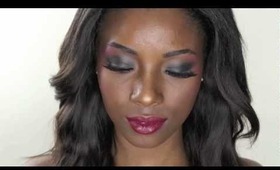 MODEL MONDAYS | Autumn Black/ Pink Smokey  and Berry Lips