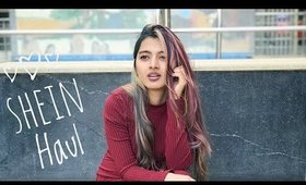 HUGE Shein Haul _ Try - On Haul India 2018 | Winter Sale Reviews, How to Shop _ SuperWowStyle India