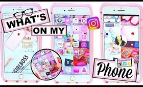 What's On My NEW iPhone 7 Plus?! + Cute Icon & Wallpaper HACKS! | October 2016