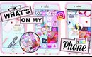 What's On My NEW iPhone 7 Plus?! + Cute Icon & Wallpaper HACKS! | October 2016