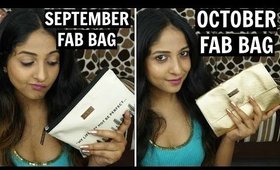 FAB BAG OCTOBER & SEPTEMBER 2016 | Unboxing & Review | Stacey Castanha