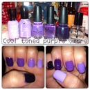 Cool Toned Purple ombré 