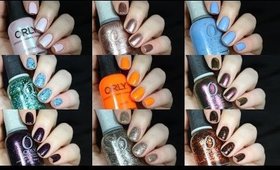 Top 10 Orly Nail Polishes!!