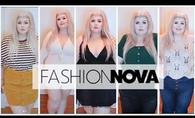 Fashion Nova Curve Plus Size Try On Haul Fall 2019