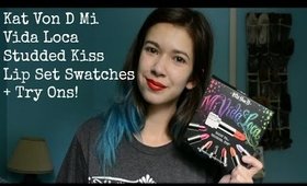 Kat Von D Mi Vida Loca Studded Kiss Lip Set!