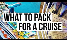 HOW TO PACK / WHAT TO PACK FOR A CARNIVAL CRUISE : PACKING TIPS + TRAVEL VLOG | SCCASTANEDA