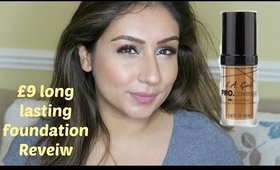 Review & Demo L.A Girl Pro Coverage Foundation  | RajiOsahn