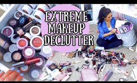 EXTREME MAKEUP DECLUTTER THE KONMARI METHOD