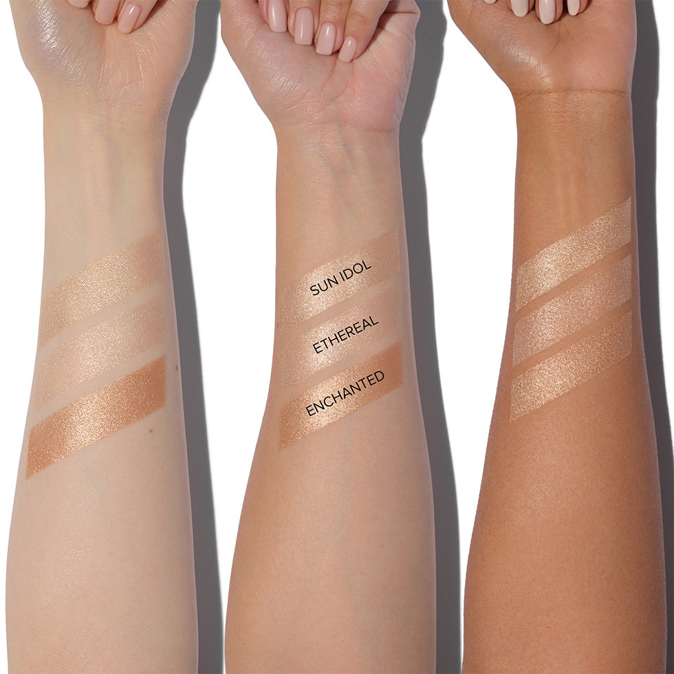 Anastasia Beverly Hills Glow Seeker Highlighter arm swatches