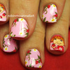 Strawberry Shortcake Nail Art