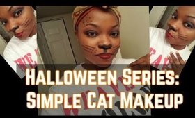 HALLOWEEN SERIES (COLLAB): SIMPLE CAT MAKEUP