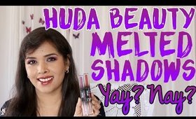 Huda Beauty Matte & Metal Melted Eyeshadows Pros and Cons