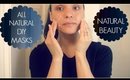 4 ALL NATURAL DIY FACIAL MASKS For Oily/Acne Prone/Sensitive/Aging & Dry Skins!