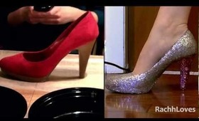 ♥ DIY Party Shoes for New Years! || RachhLoves