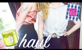 FASHION TRY ON, BATH & BODY WORKS & HOME WARE HAUL