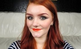 Matte Eyes + Orange Lips | Phee's Makeup Tips