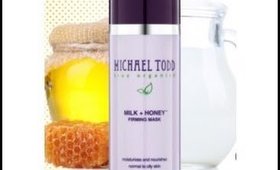 Michael Todd True Organics Milk & Honey firming mask REVIEW