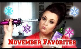 NOVEMBER FAVORITES!