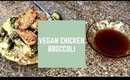 Vegan Broccoli Cheddar Chicken