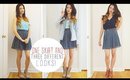 One Skirt and 3 Different Looks - Summer Outfits