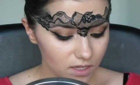 Black Lace Makeup