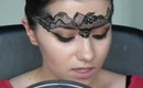 Black Lace Makeup