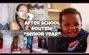 Single Mom After School Routine 2019  *Senior Year*