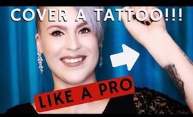 How to Cover a Tattoo with Makeup Step by Step Tutorial | mathias4makeup